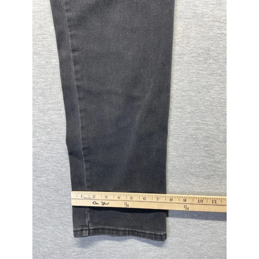 Levi's 511 Slim Fit Jeans Mens 38x32 (Fits 37x31) Dark Gray Denim Straight Leg